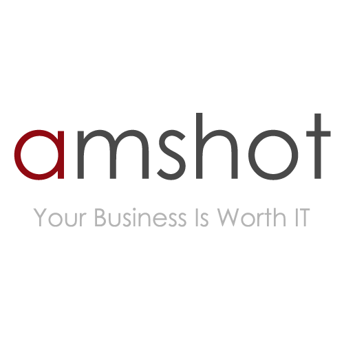 amshot logo with tagline